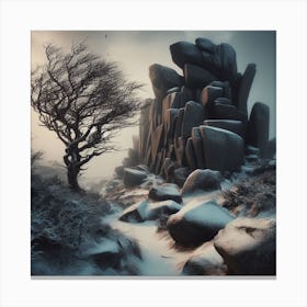 Winter Landscape Canvas Print