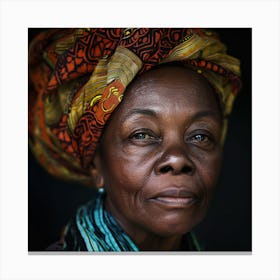 African Woman 4 Canvas Print