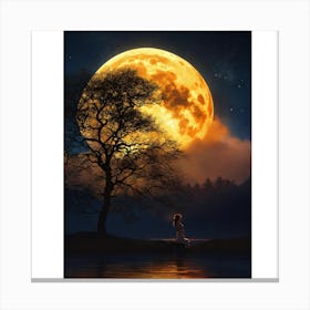 Full Moon 1 Canvas Print