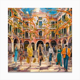 A Vivid And Captivating Illustration Of A Sunlit S Qi Qyexsd Ueavi 9p1rq 3ndt9gc Tzmkmml0pzkezq Canvas Print