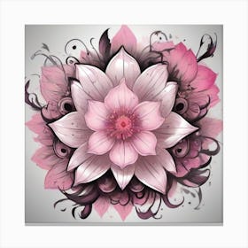 Lotus Flower 21 Canvas Print