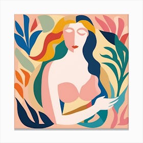 Greek Goddess Aphrodite Canvas Print