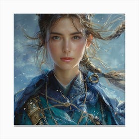 Chinese Girl 3 Canvas Print