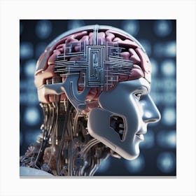 Artificial Intelligence 45 Canvas Print