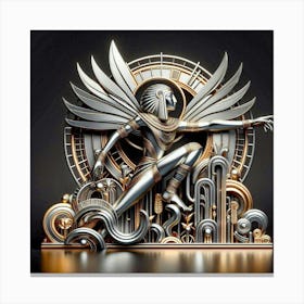 Egyptian Art Deco 3 Canvas Print