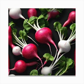 Radishes 13 Canvas Print