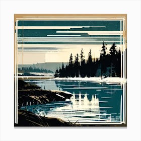 Saskatchewan River Canvas Print