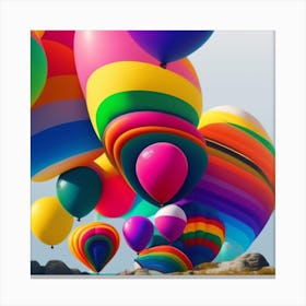 Hot Air Balloons Canvas Print