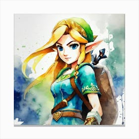 Legend Of Zelda Breath Of The Wild 5 Canvas Print