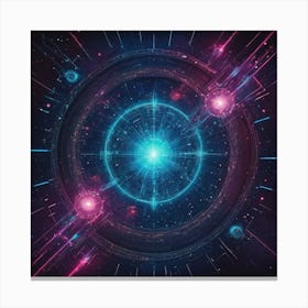 Space Station Canvas Print