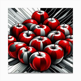 Red Apples 5 Canvas Print