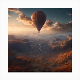 Surreal Skyfall 4 Canvas Print