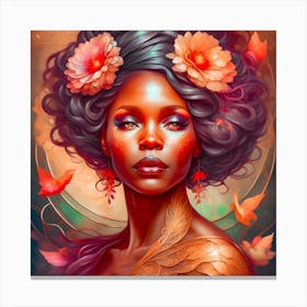 Afro-Futurism Canvas Print