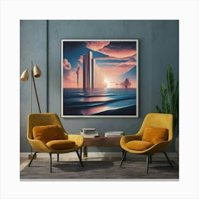 Sunset In The Sky 2 Canvas Print