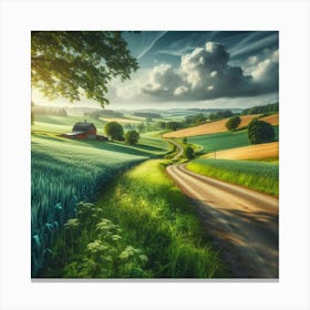 Country Road Canvas Print