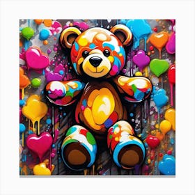 Teddy Bear 4 Canvas Print