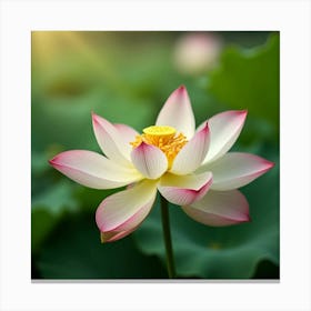 Lotus Flower Canvas Print