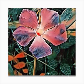 Vinca Canvas Print