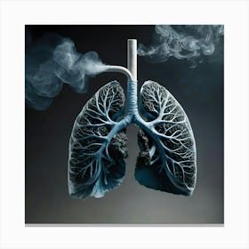 Lungs Stock Videos & Royalty-Free Footage 18 Canvas Print