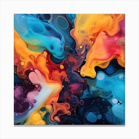 Abstract Painting 34 Canvas Print