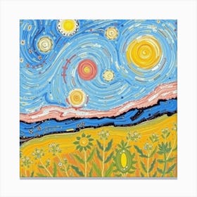 Starry Night 8 Canvas Print