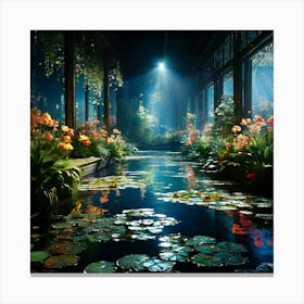 Lily Pond Canvas Print