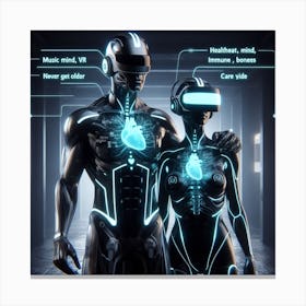 Vr Headsets 17 Canvas Print