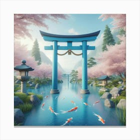 Japanese Garden 10 Canvas Print