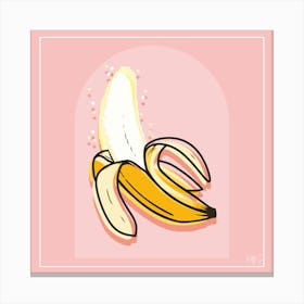 Pop Art Banana Split 1 Canvas Print