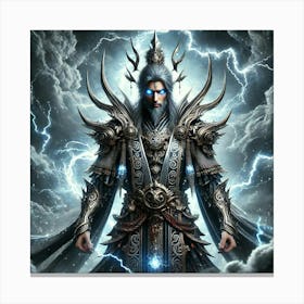 Lord Of Storms Canvas Print