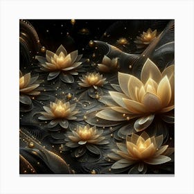 Lotus Flower 144 Canvas Print