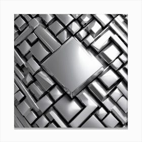 Abstract Pattern Of Squares Canvas Print