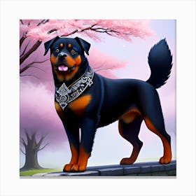 Rottweiler Canvas Print