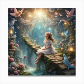 Fairy Garden 7 Canvas Print