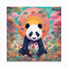 Panda Bear 7 Canvas Print