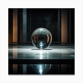 Glass Orb Canvas Print