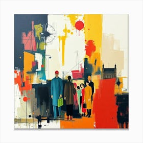 London Cityscape Canvas Print