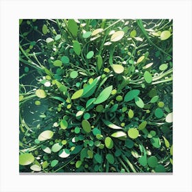 Green Plants Canvas Print