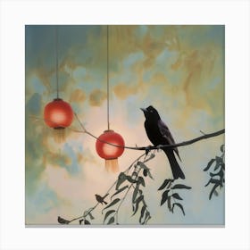 Alone This Evening, I Stare Into The Automn Skies (I) Canvas Print