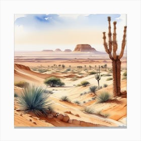 Desert Landscape 122 Canvas Print