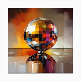 Disco Ball Art 2 Canvas Print