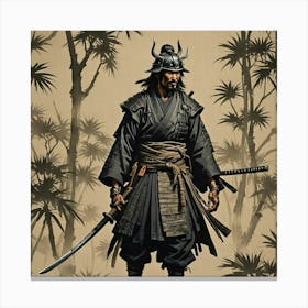 Samurai Art 12 Canvas Print