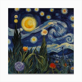 Starry Night Canvas Print