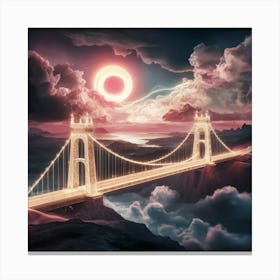 Bridge Over The Rainbow Canvas Print