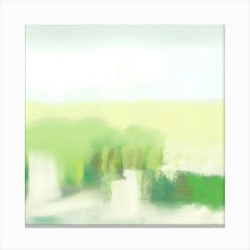 Abstract Of A Waterfall Canvas Print