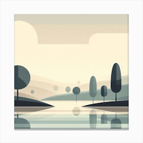 Lakeside Canvas Print