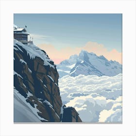 Swiss Alps Canvas Print