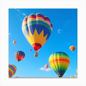 Hot Air Balloons 2 Canvas Print