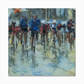 FINISH THE RACE! #00002 Canvas Print