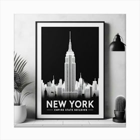New York City Skyline 4 Canvas Print